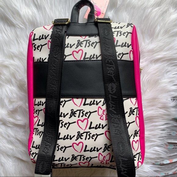 Betsey Johnson Backpack/Crossbody 2piece set - Picture 2 of 9